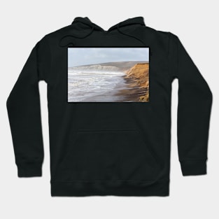 Compton Bay in Stormy Weather Hoodie